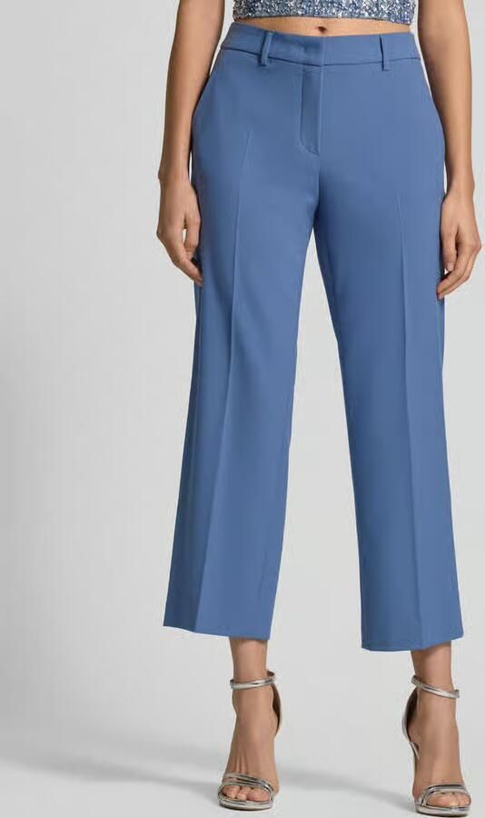 RAFFAELLO ROSSI Wide fit stoffen broek met viscose model 'Olessa' - Foto 2