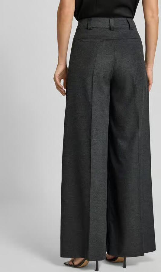 RAFFAELLO ROSSI Wide leg broek van viscose model 'JASCHA'