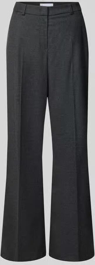 RAFFAELLO ROSSI Wide leg chino met wol model 'MILARA'