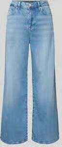 RAFFAELLO ROSSI Wide leg jeans in verkorte pasvorm model 'SVENTY 7 8'