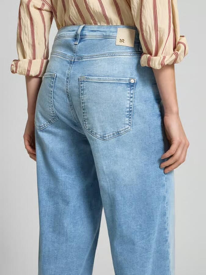RAFFAELLO ROSSI Wide leg jeans in verkorte pasvorm model 'SVENTY 7 8' - Foto 2
