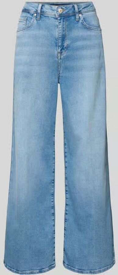 RAFFAELLO ROSSI Wide leg jeans in verkorte pasvorm model 'SVENTY 7 8' - Foto 3