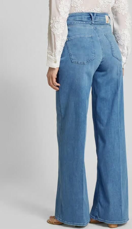 RAFFAELLO ROSSI Straight leg jeans met ceintuur model 'Sventy B'