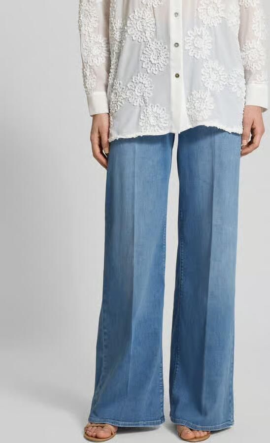 RAFFAELLO ROSSI Straight leg jeans met ceintuur model 'Sventy B' - Foto 2