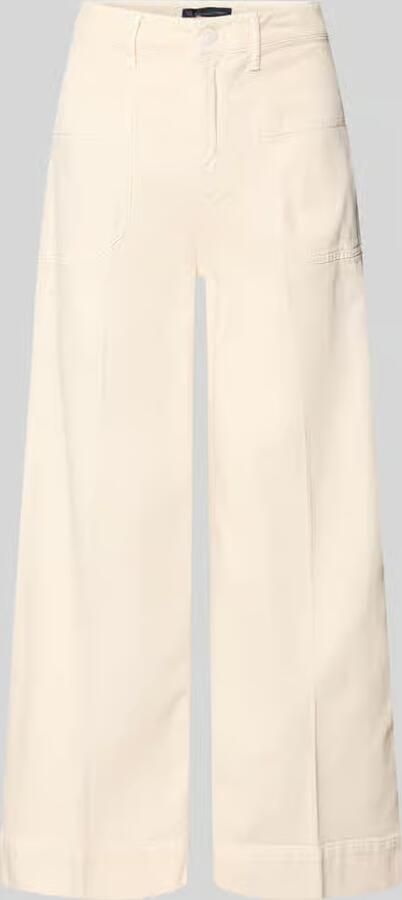 RAFFAELLO ROSSI Wide leg jeans met opgezette zakken model 'MIRU' - Foto 2