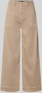 RAFFAELLO ROSSI Wide leg jeans met opgezette zakken model 'MIRU'
