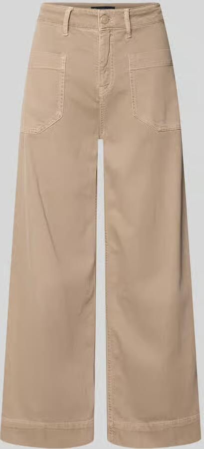 RAFFAELLO ROSSI Wide leg jeans met opgezette zakken model 'MIRU' - Foto 2