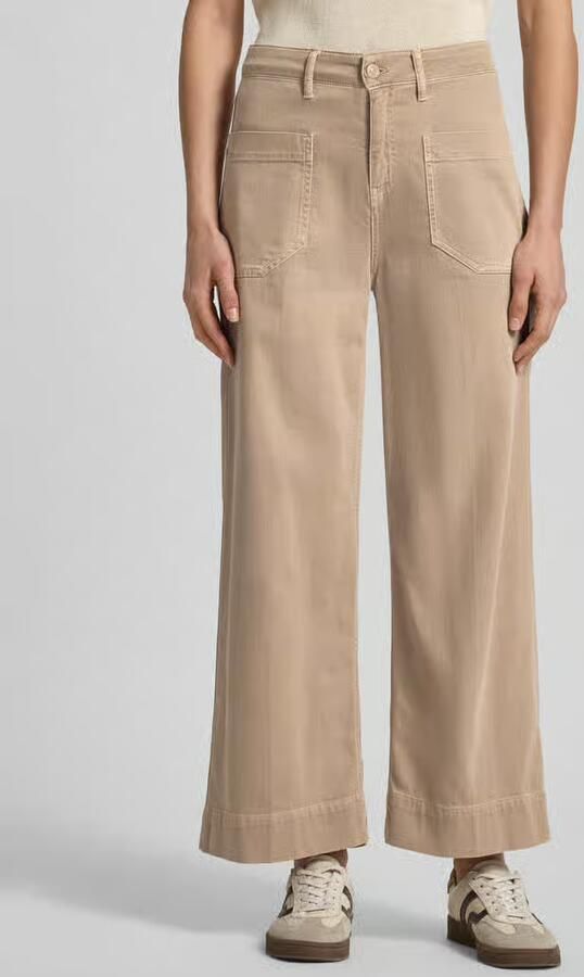 RAFFAELLO ROSSI Wide leg jeans met opgezette zakken model 'MIRU' - Foto 3