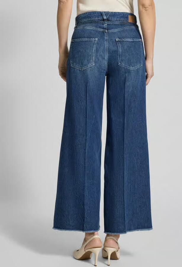 RAFFAELLO ROSSI Wide Leg Jeans met riem model 'SVENTY' - Foto 3