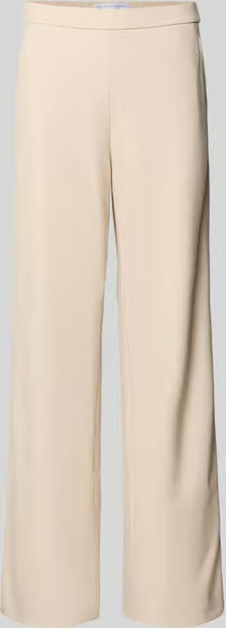 RAFFAELLO ROSSI Wide leg stoffen broek met elastische band model 'PALINA'