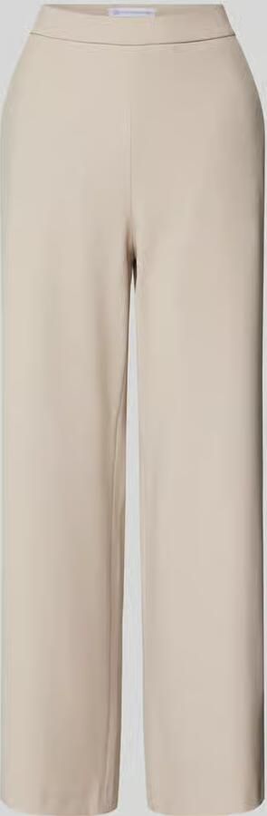 RAFFAELLO ROSSI Wide leg stoffen broek met verkort model 'PALINA' - Foto 3