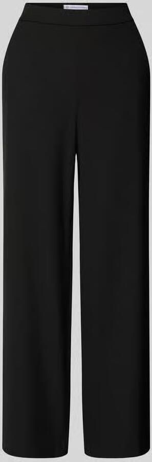RAFFAELLO ROSSI Wide leg stoffen broek met verkort model 'PALINA' - Foto 3