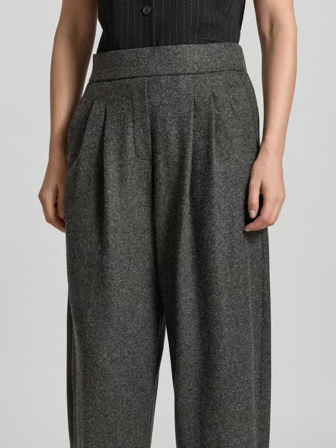 RAFFAELLO ROSSI Wide leg wijdte broek met wolmet model 'MAYLA 6 8' - Foto 2
