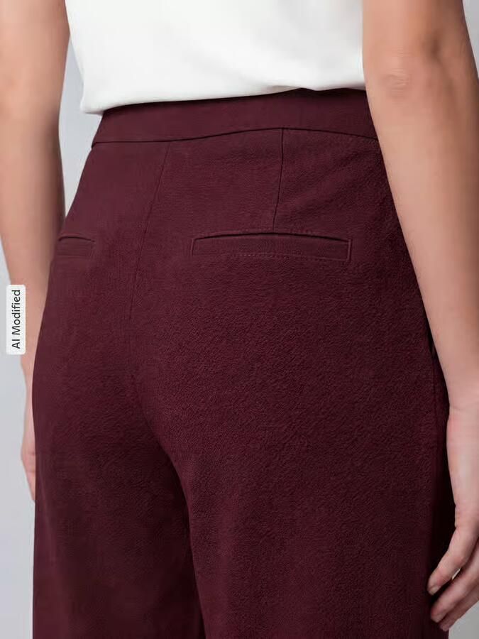 RAFFAELLO ROSSI Wijdte broek met elastische band model 'PALINA'