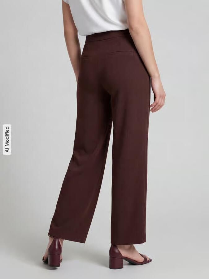 RAFFAELLO ROSSI Wijdte broek met elastische band model 'PALINA' - Foto 2