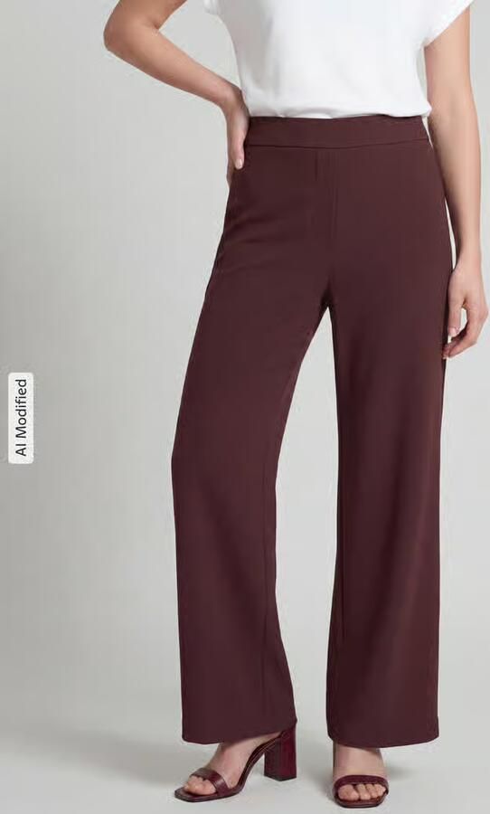 RAFFAELLO ROSSI Wijdte broek met elastische band model 'PALINA' - Foto 3