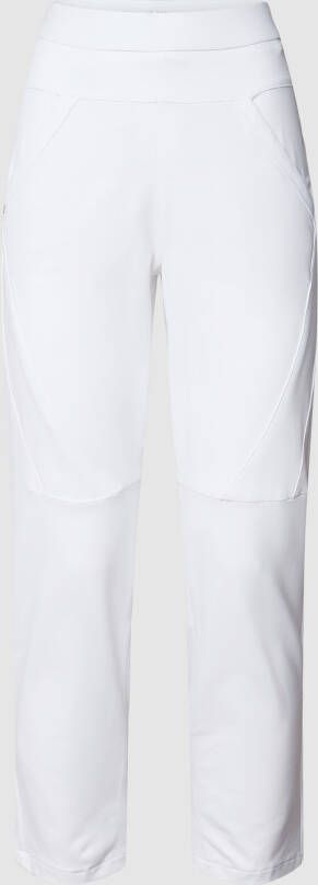 RAFFAELLO ROSSI Relaxed fit comfortbroek met motiefdetail model 'HOLLY'