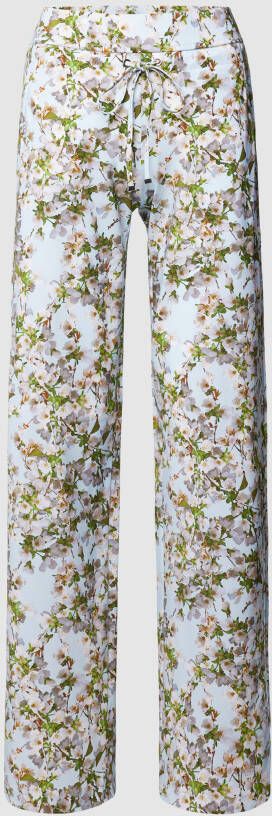 RAFFAELLO ROSSI Stoffen broek met bloemenmotief model 'Candice'