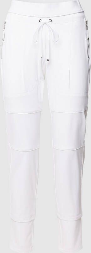 RAFFAELLO ROSSI Stoffen broek met elastische band model 'CANDY'
