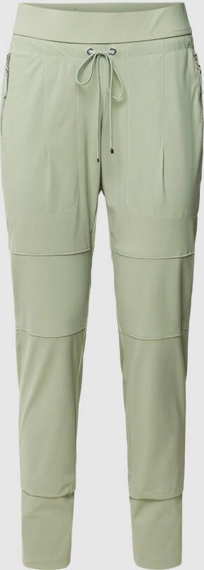 RAFFAELLO ROSSI Stoffen broek met elastische band model 'CANDY'
