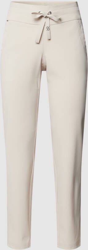 RAFFAELLO ROSSI Stoffen broek met elastische band model 'CYNTHIA'