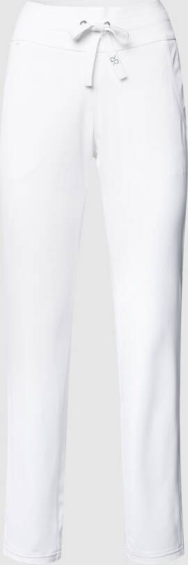 RAFFAELLO ROSSI Stoffen broek met elastische band model 'CYNTHIA'