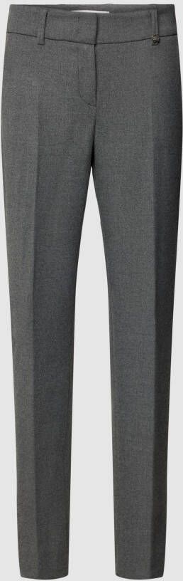 RAFFAELLO ROSSI Stoffen broek met persplooien model 'DORA'