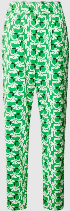 RAFFAELLO ROSSI Stoffen broek met plooien model 'MEDEA'