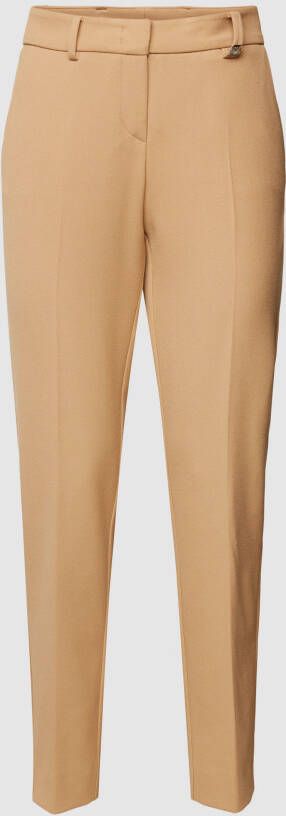 RAFFAELLO ROSSI Stoffen broek met structuurmotief model 'Dora'