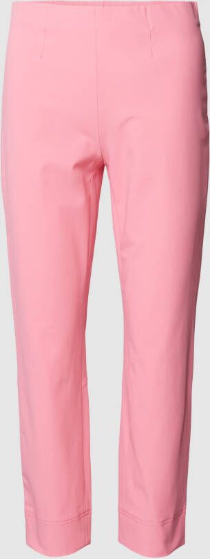 RAFFAELLO ROSSI Stoffen broek met verkorte pasvorm model 'PENNY'