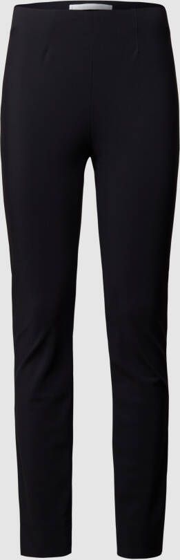RAFFAELLO ROSSI Slim-fit Leggings met stijlvolle details Black Dames