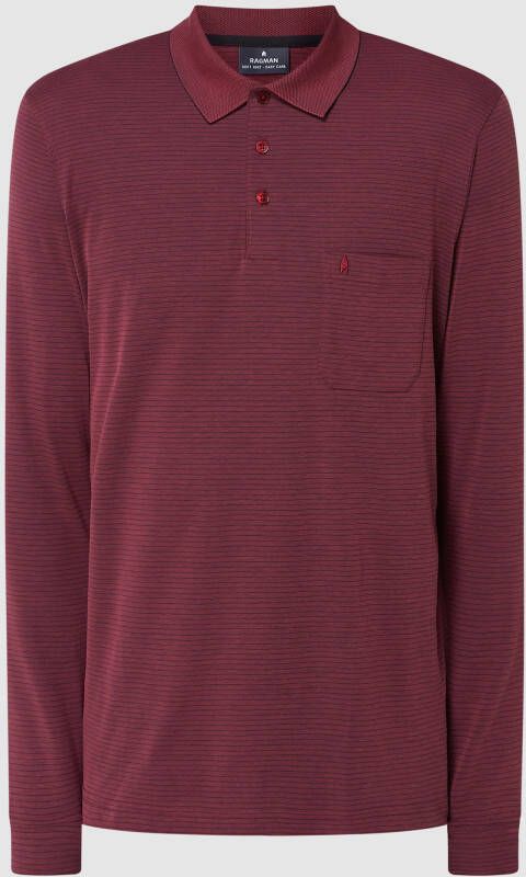 RAG Poloshirt van katoenmix