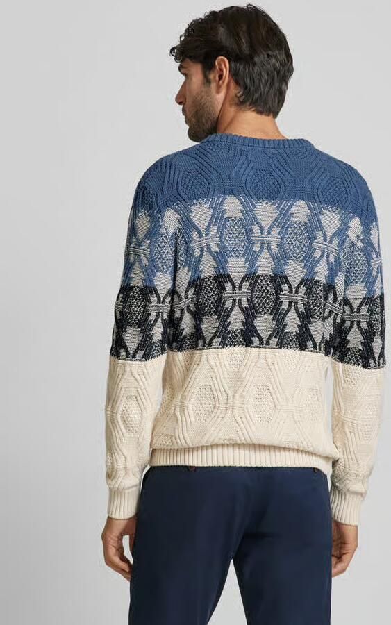 RAGMAN Gebreide pullover met labeldetail - Foto 3