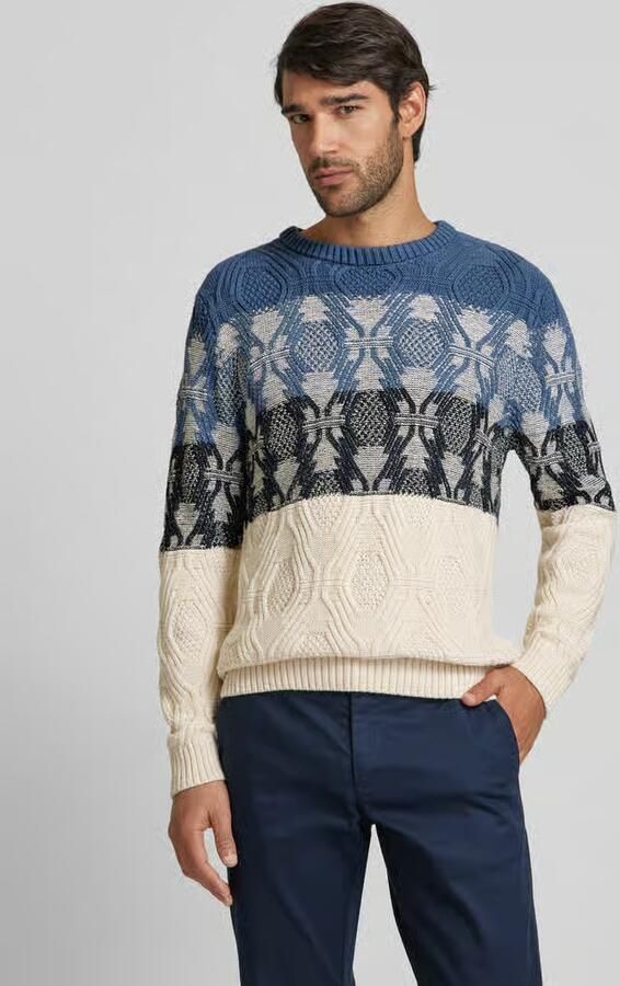 RAGMAN Gebreide pullover met labeldetail - Foto 2