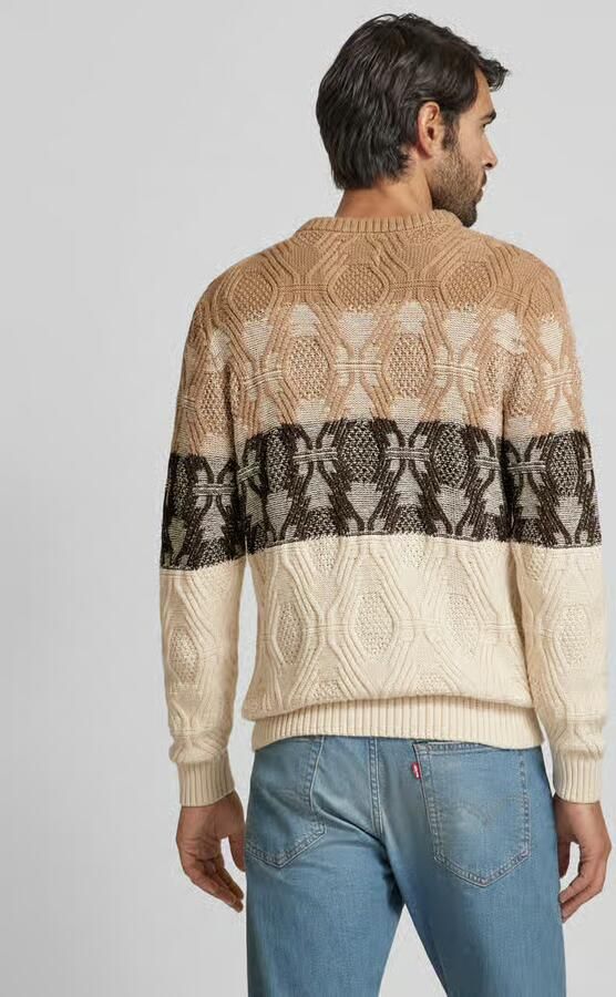 RAGMAN Gebreide pullover met labeldetail - Foto 2