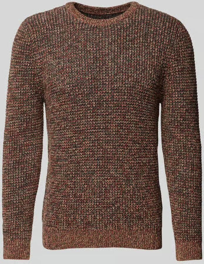 RAGMAN Gebreide pullover met ribboorden - Foto 2
