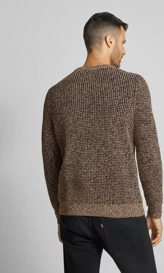 RAGMAN Gebreide pullover met ribboorden