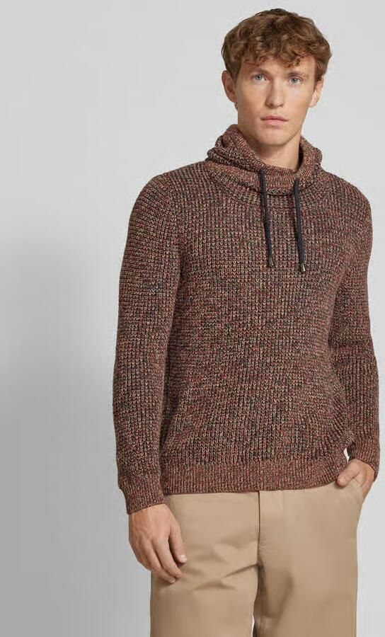 RAGMAN Gebreide pullover met ribboorden - Foto 3