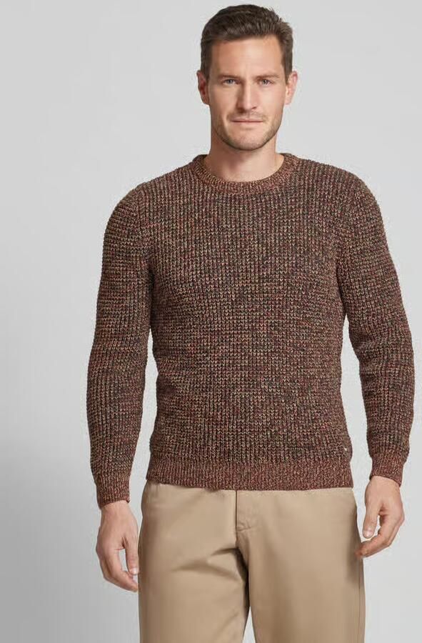 RAGMAN Gebreide pullover met ribboorden - Foto 2