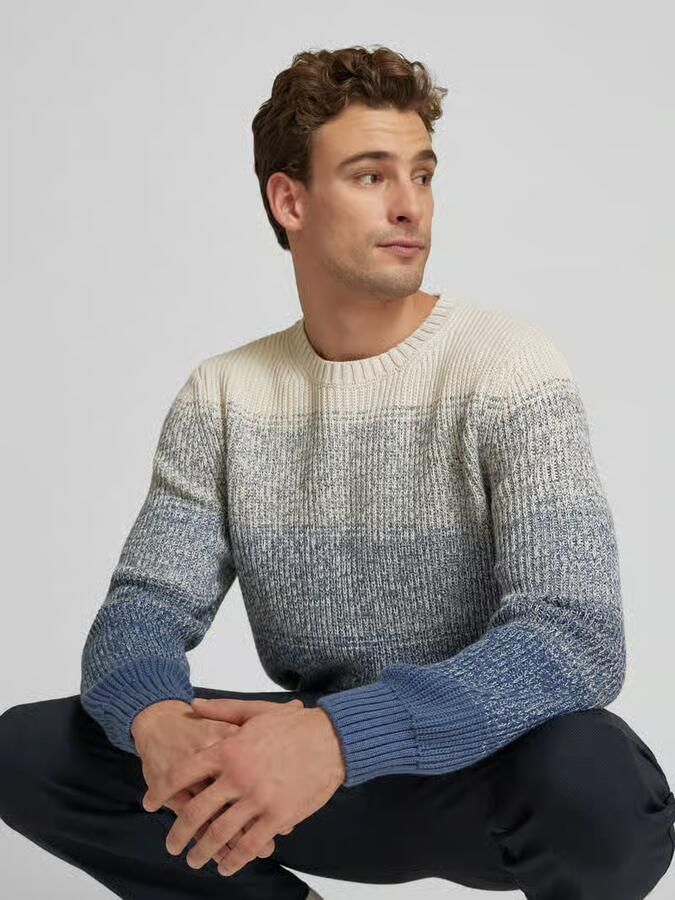 RAGMAN Gebreide pullover met ronde hals