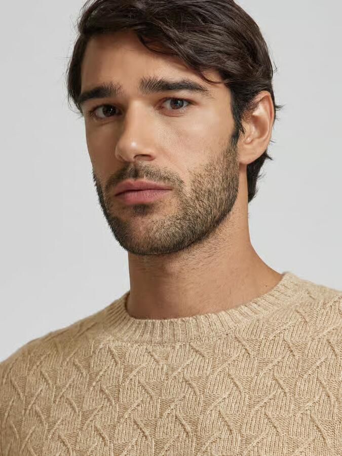 RAGMAN Gebreide pullover met structuurmotief
