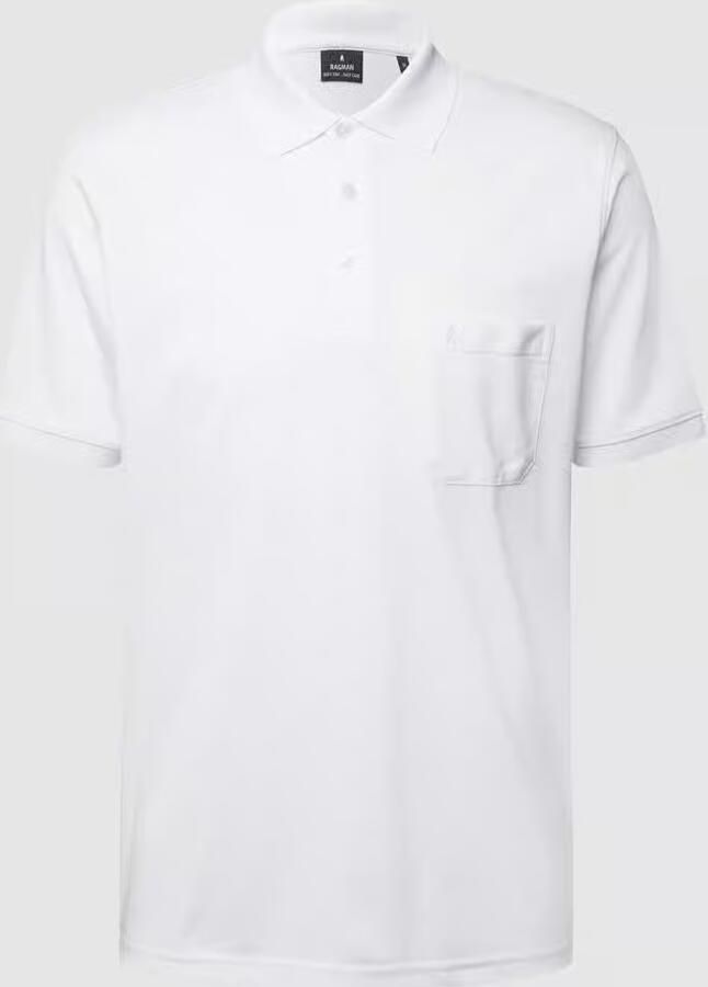 RAGMAN Poloshirt met borstzak