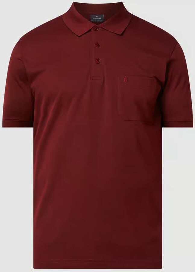 RAGMAN Poloshirt met borstzak
