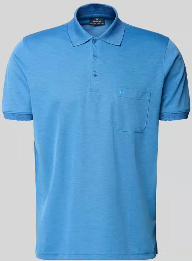 RAGMAN Poloshirt met borstzak