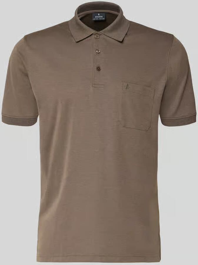 RAGMAN Poloshirt met borstzak