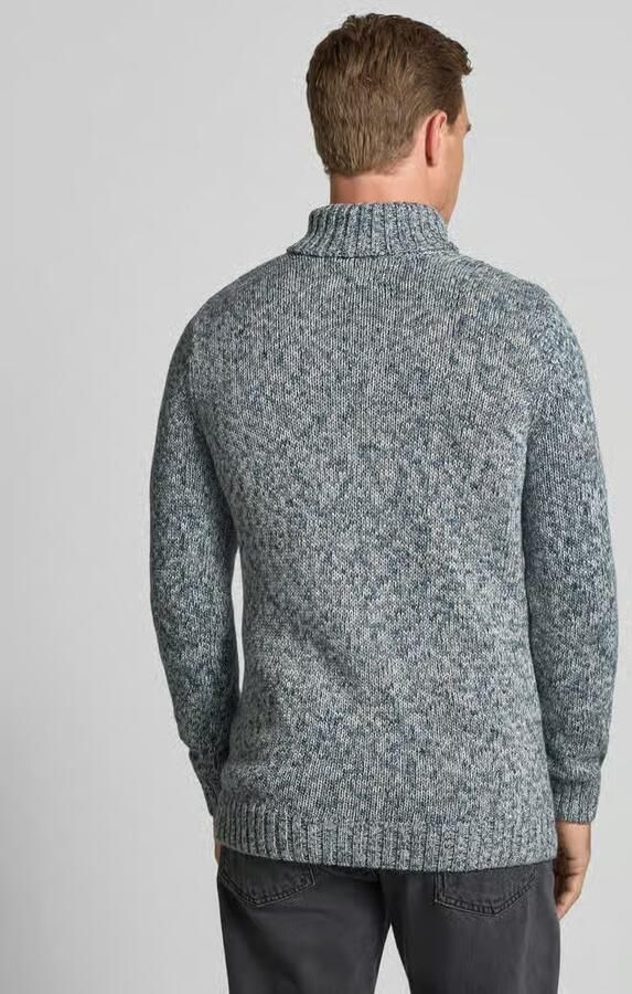 RAGMAN Regular fit coltrui met geribde boorden