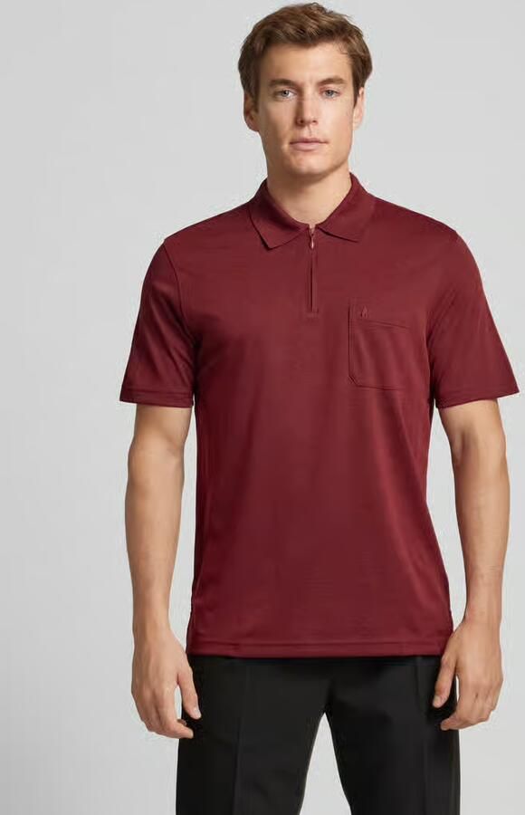 RAGMAN Regular fit poloshirt met borstzak - Foto 2
