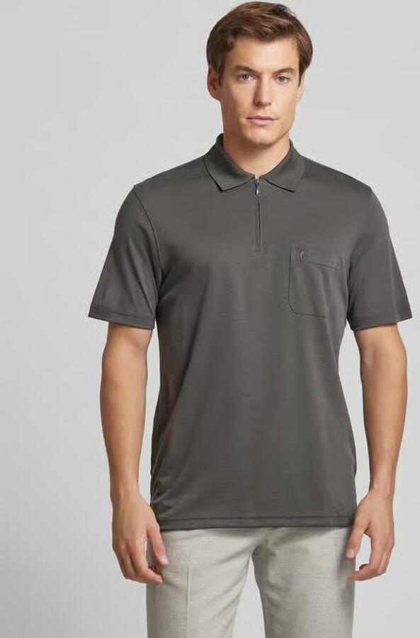 RAGMAN Regular fit poloshirt met borstzak - Foto 2