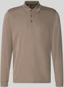 RAGMAN Regular fit poloshirt van katoenmix