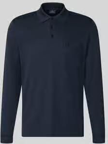 RAGMAN Regular fit poloshirt van katoenmix